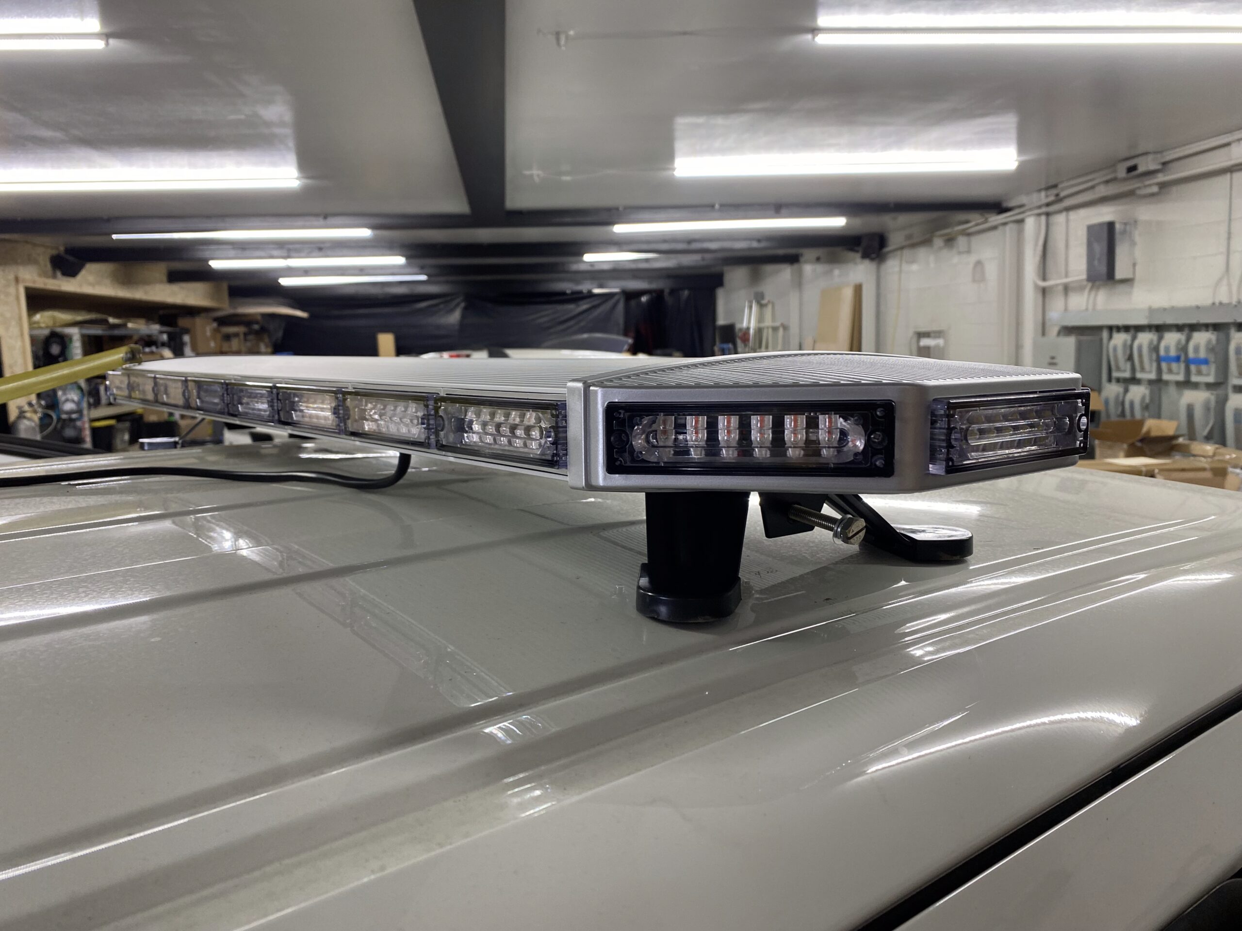 Vehicle upfitting in bay