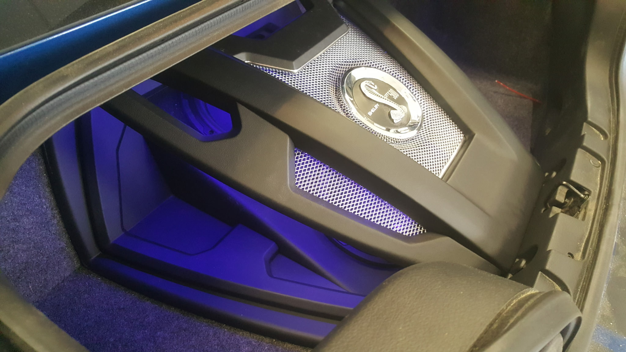 Mustang Cobra custom trunk build