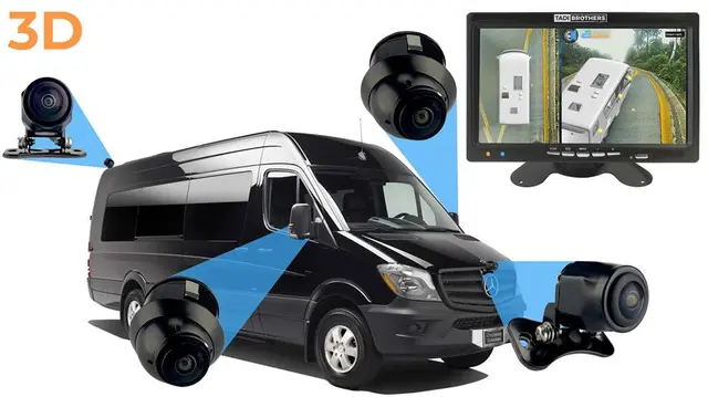 Cameras and safety systems backup cameras multi-cam DVR
