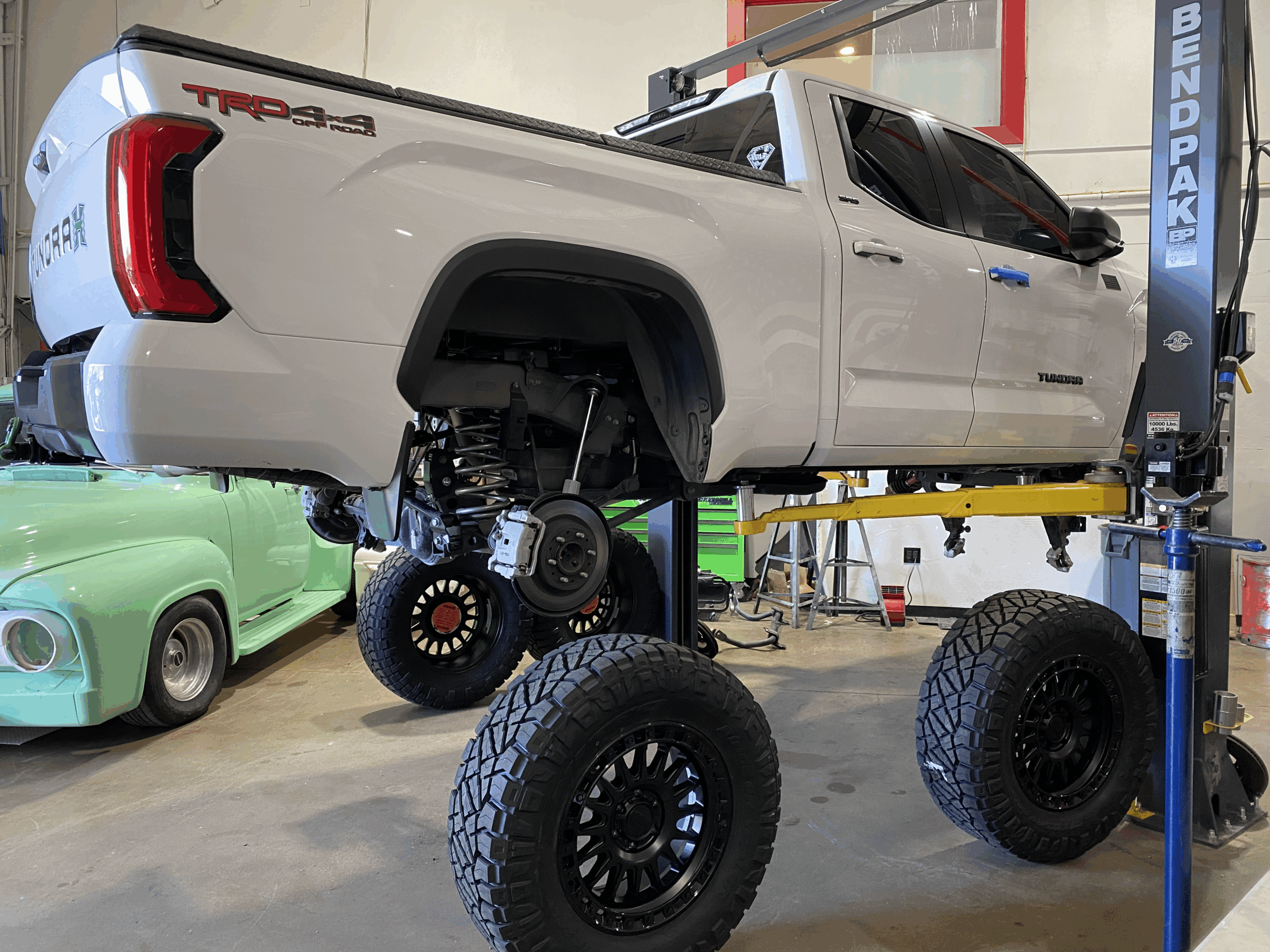 Truck accessories off-road upgrades bumpers steps racks lighting