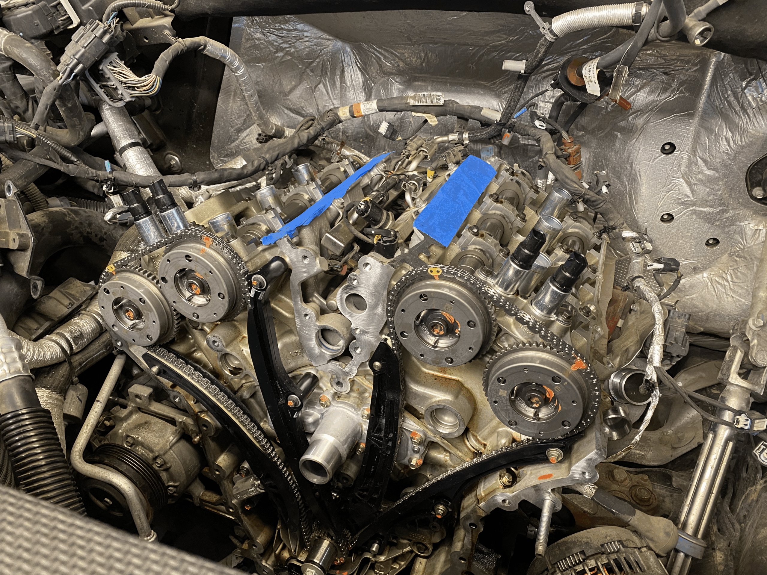 Truck build and installation work in progress