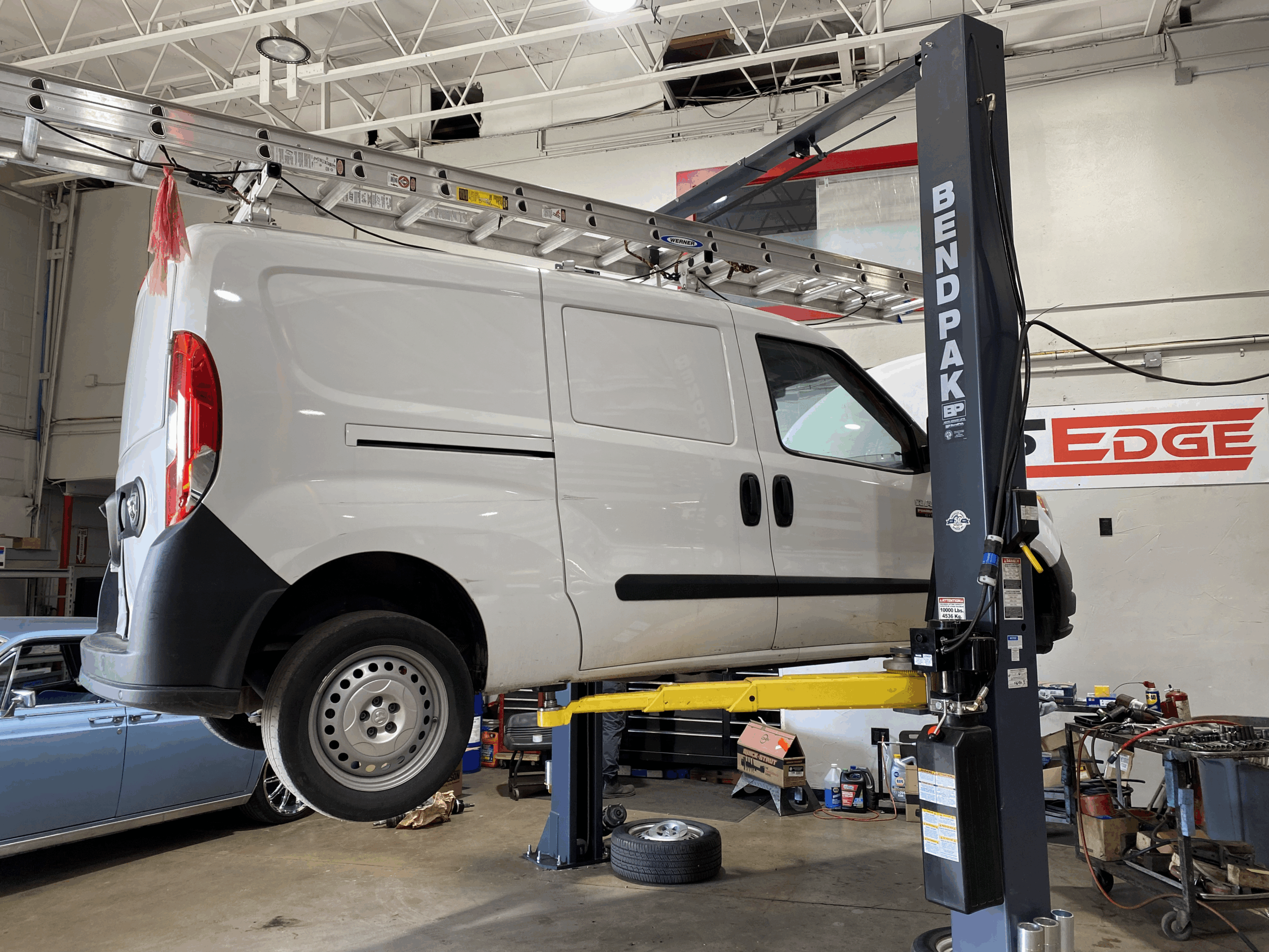 Fleet upfitting 12V installs cameras lighting power systems mounting