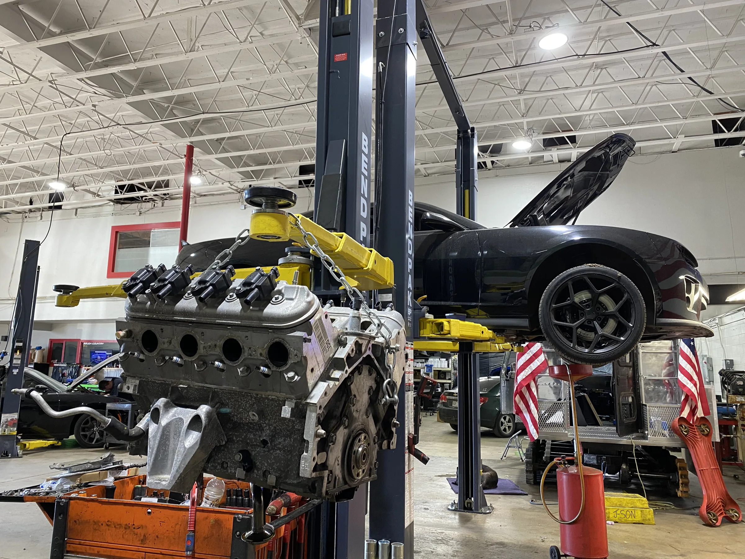 Performance engine work and builds in shop