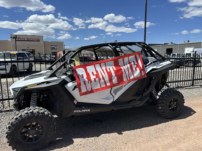 Polaris RZR powersports rental in Montrose Colorado